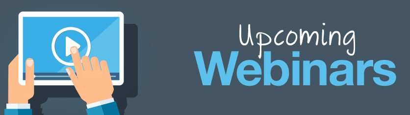 Upcoming Webinars